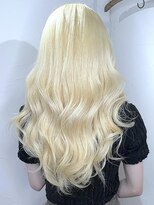 ブレイズヘアー(BLAZEhair) 【色味ずっとそのまま】ホワイトブロンド×ブリーチ3回