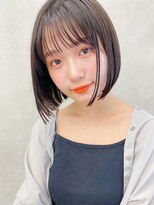 カーサ バイ ハミュウ たまプラーザ(CASA by Humium) 大人可愛いナチュラルショートボブ/似合わせ/ブリーチなしカラー