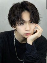 シグ マ盛岡(SIGMA) 【盛岡メンズパーマ】センターパート×ツイストスパイラルパーマ
