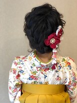 スーパーカット 元町店(SUPER CUT)&nbsp;卒業式　袴　ヘアセット