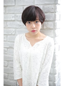 エルサフィロ ヨドヤバシ(el zafiro yodoyabashi) 【el zafiro yodoyabashi】大人女子丸みショート