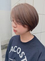 ノイ(neu)&nbsp;前下がり　丸みショート　ショートボブ【静岡/静岡駅】