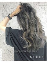 スティードトーキョー(Steed Tokyo)&nbsp;high gradation"ash grey"【Steed/立川】