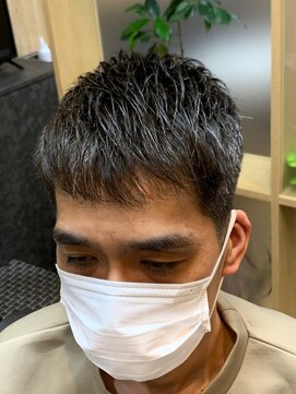 マインド サイトー ヘア アンド スパ mind saito hair&SPA 高め刈り上げ×爽やか