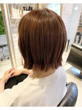 ヘアー アトリエ エゴン(hair atelier EGON) 切りっぱなしボブ