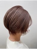 フェザーショート/刈り上げボブ/20代30代40代
