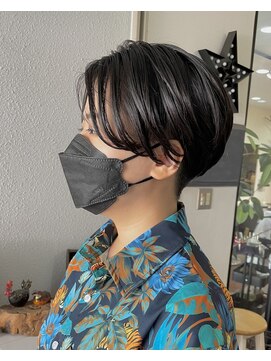 ヘアアンドスペース ベロン(hair&space velon) 刈り上げハンサムショート
