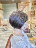 ショートから伸ばし中　ミニボブ