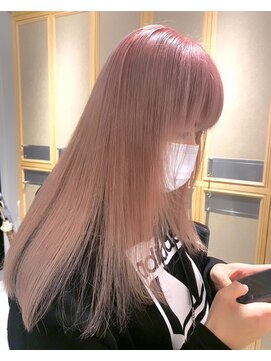 ヘアサロン ガリカ 表参道(hair salon Gallica) 【柴田優香】ホワイトピンク/クリアピンク/モテ髪透明感<表参道>