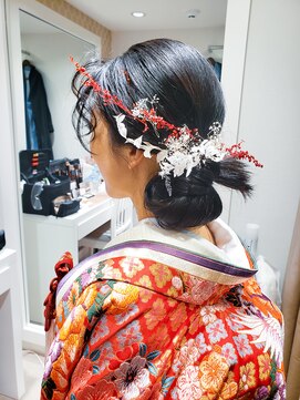 ブラウ ネイル パーティー(Blau Nail Party) 個性的和装ヘア