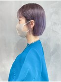 セピアラベンダーボブ_チェリーブラウン_ba391271