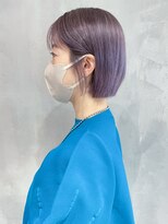 アルバム 渋谷パルコ(ALBUM)&nbsp;セピアラベンダーボブ_チェリーブラウン_ba391271