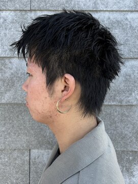 ニアウ 伊勢崎連取店(Niau) メンズベリーショートボックスショートスパイキーショート