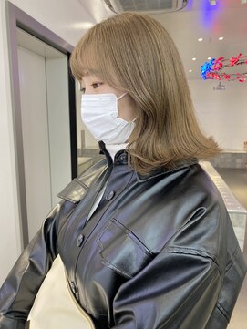 ゲーム 原宿店(GAME) ダブルカラーミルクティーベージュカラーケアブリーチハイトーン