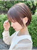 大人ガーリー×前髪/顔周り髪質改善ショート[立川]