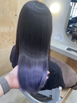 ワンバイワン(One×One) 【花菜】パープルグラデーション