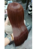ヘアー プロデュース アロマ(HAIR PRODUCE aroma) アミポリスカラー×赤系色