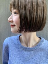 ハンク 表参道(Hank.)&nbsp;切りっぱなしボブ/エアリーロング/美髪/ピンクブラウン[表参道]