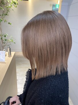 ソイア 春日井店(Soea) ケアブリーチ　シアーベージュ