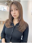 レイヤーカット/2wayバング/顔まわりレイヤー