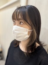 ヘアアトリエ ソア(soi) 白髪ぼかしカラー