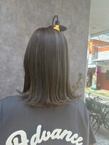 マーレ(MARLE./)&nbsp;ブルーアッシュハイライトカラー