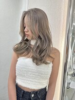 ガガ 心斎橋(GAGA)&nbsp;韓国/ハイトーンカラー/ワンホンヘア/レイヤーカット/髪質改善