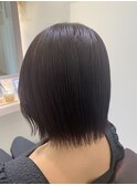 伸ばしかけでもおしゃれに♪らくちんボブ!
