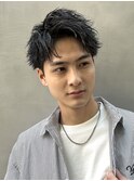 爽やかショート×ソフトツイストパーマ