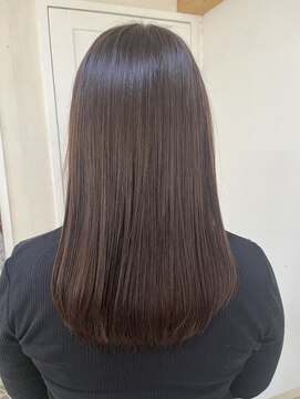 アジル(asile) 毛先までツヤツヤ透明感アップカラー