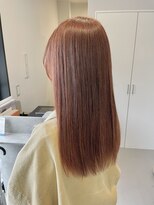 アテ(ate) 20代30代40代ベージュ暖色系カラー大人ストレート透明感