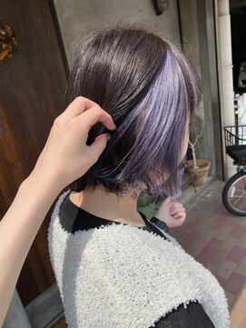 スロウ(Slow) インナーカラー＋ラベンダー