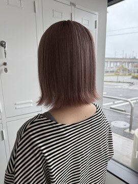 ノートエートル 西金沢(Nought etre) 20代/30代/ハイトーンカラー/ツヤ髪スタイルブリーチ