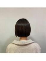 ニュイ 高槻 阪急茨木店(nui)&nbsp;イメチェン/ホワイトブロンド/外ハネボブ/美髪/茨木