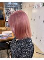 テーラヘアー 草加店(TELAHAIR)&nbsp;薄ピンクカラーブリーチ必須です！【草加】