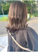 美髪外ハネボブミディアム イメチェン似合わせカット