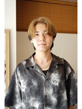 ミューズ バイ ケンジ(MUSE by KENJE) デザインカラー／ベージュ／平塚美容室