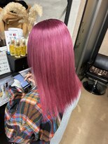 トリコ(ToricO)&nbsp;チェリーピンク　ダブルカラー　ブリーチカラー　ペールピンク