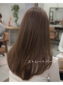 縮毛矯正/ストレートパーマ/韓国ヘア/レイヤーカット/パーマ
