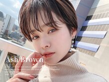 *アッシュブラウン×ハンサムショート*透明感重視の方におすすめの抜け感カラー♪