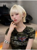 大人ガーリー/似合わせカット/ミディアムレイヤーカット/池袋