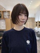 トップヘアーヒルズ 安城(TOP HAIR HILLS)&nbsp;顔まわりレイヤー×やわらかミニボブ