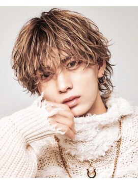 アストラ(ASTRA) MEN’S HAIR/波巻きツイストスパイラル/リバースセンターパート