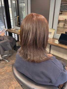 アンティコ (antico) マロンベージュ×レイヤーカット