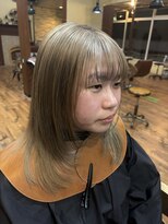 ヘアースタジオ グロース(HAIR STUDIO growth)&nbsp;オールブリーチ+カラー＋カット＋トリートメント