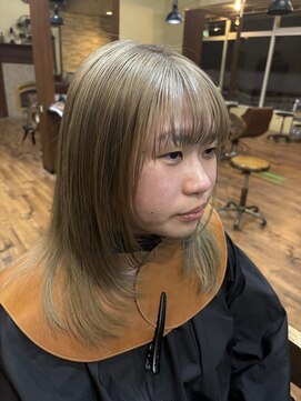ヘアースタジオ グロース(HAIR STUDIO growth) オールブリーチ+カラー＋カット＋トリートメント