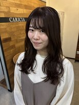 カリシア(CARICIA)&nbsp;前髪パーマ×艶髪スタイル