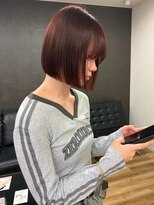 ルル(LuLu by KENJE) ボブ+ボルドー