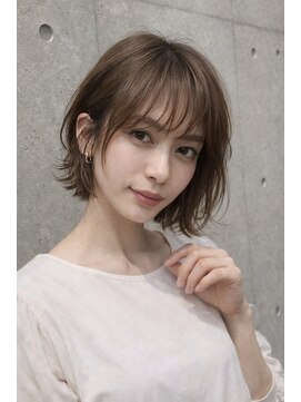 ワゴンバイアフロート(Wagon by afloat) ショートボブ髪型20代30代40代50代前髪あり前髪なし面長丸顔池袋