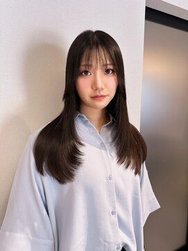 カミュー 高岳(CAMUE) レイヤーカット×縮毛矯正